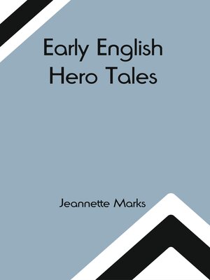 cover image of Early English Hero Tales